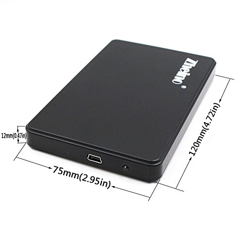 Caja externa para disco IDE 2.5 pulgadas USB 2.0 miniatura 6