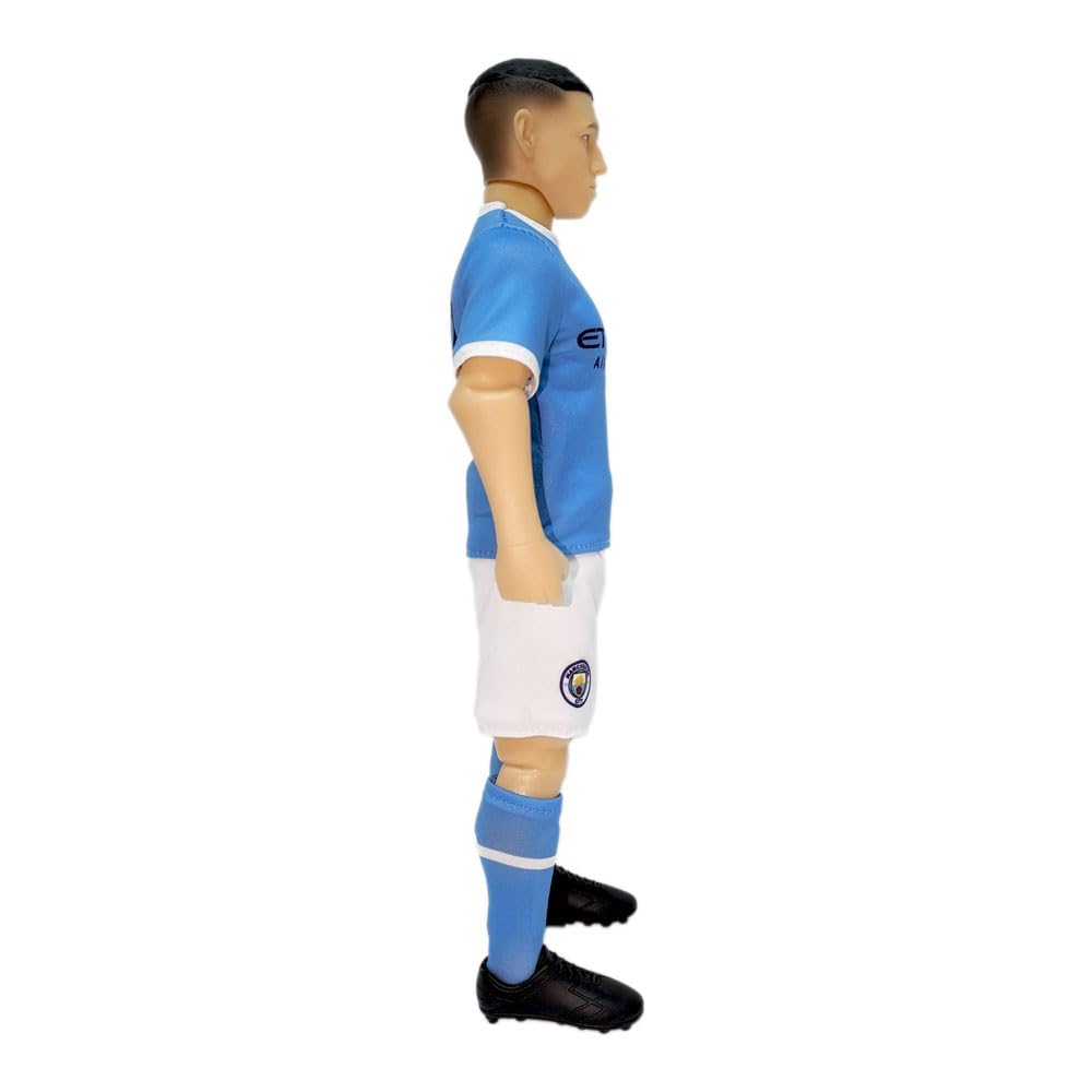 Sockers Figuras de héroe de fútbol con licencia oficial: Phil Foden, 30 cm de alto