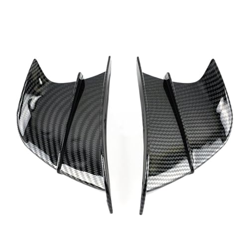 Aileron aile moto look carbone pour réparer et embellir la queue de carénage