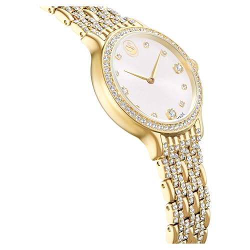 Image of Swarovski Women | IMBER Crystal Bracelet | Elegant Sparkling Jewelry for Women | Premium Finish | Gift for Women & Girls, Gold