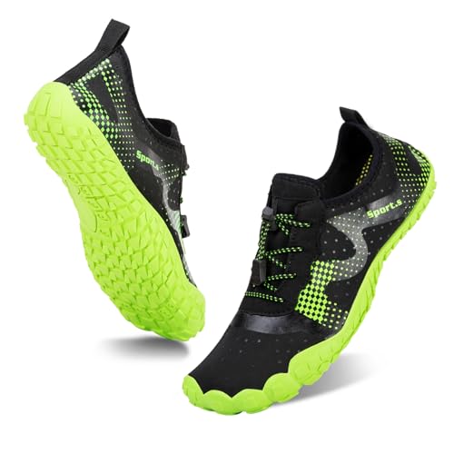  WateLves Men's Quick-Dry Aqua Sock Shoes for Kayaking and Hiking
| WateLves Men's Barefoot Water Shoes for Surfing and 