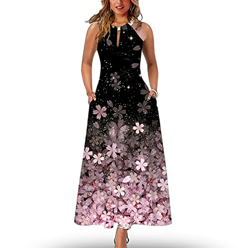 Azruma Damen Cocktailkleid Retro Kurzarm Rockabilly Kleid elegant Schwingen Kleid Faltenrock A-Line Petticoat Vintage Beiläufige Knielang Minikleid Mode Partykleid Sommerkleid Cover