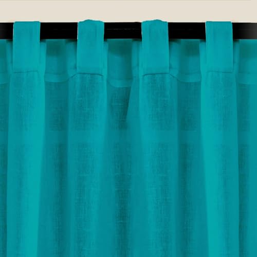 Image of HOMEMONDE Sheer Curtains for Living Room, Bed Room - Transparent Curtain Home Decor