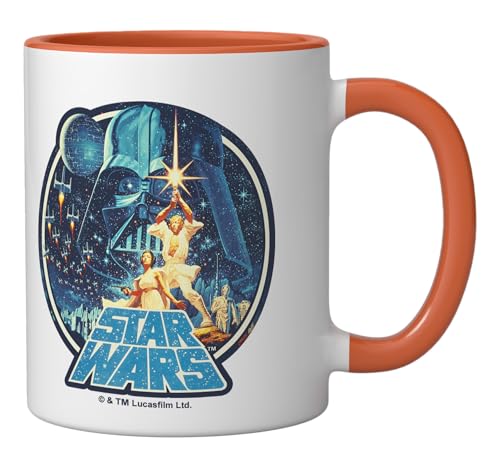Taza de cerámica Star Wars episodio IV 11 onzas miniatura 2