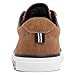 Nautica Kids Boys Fashion Sneakers Casual Low Top Lace Up Walking Shoes Vegan Leather with White Rubber Sole, Berrian 4, Cognac - Size 1