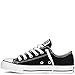 Converse Women's Chuck Taylor All Star Low Top Sneakers, Black, 7.5 B(M) US
