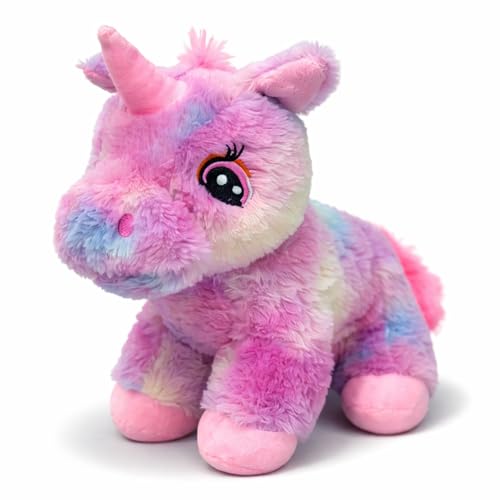 Image of TOYTALES RB Unicorn Soft Toy for Kids | Floppy Glittery Plush Animal | Soft & Huggable Stuffed Toy for Girls, Toddlers & Babies | 32CM Unicorn Plush Gift for Kids