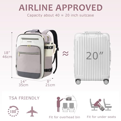 EMPSIGN 40L Travel Backpack for Women