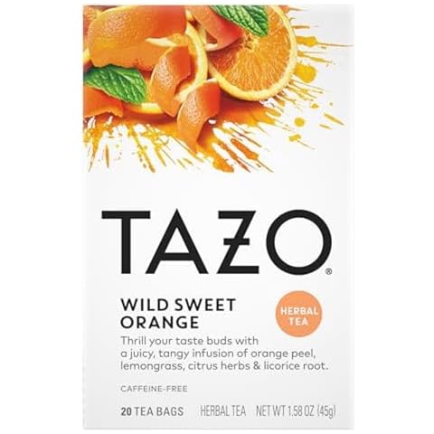 TAZO Wild Sweet Orange Tea Bags Cover