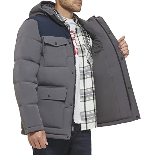 Image of Levi's Men's Arctic Cloth Quilted Performance Parka
