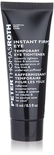 Peter Thomas Roth Instant FIRMx Eye Temporary Eye Tightener 15ml Quick-Fix Gel to Firm Tighten & Smooth Crows Feet Fine Lines Puffiness & Wrinkles for Youthful Radiant Look