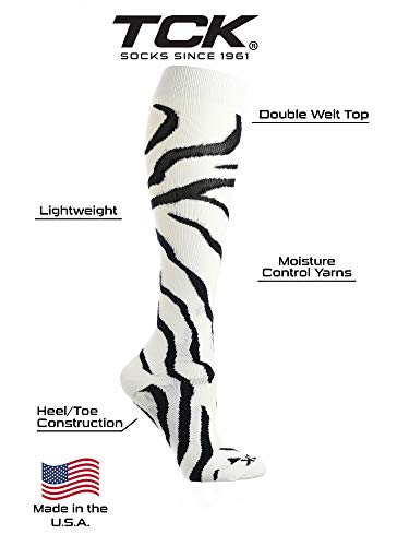 Image of TCK Sports Krazisox Zebra Stripe Socks