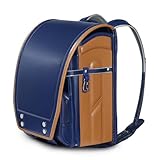 [AOUTN] 男の子と女の子向けの防水性と軽量性を兼ね備えたデニム製スクールバックパック。背中をサポートし、GPS とクールデニムのラインアップを備え、A4 フラットファイルも入るスペースがあります。 (ブルーにブラウンの+GPS)