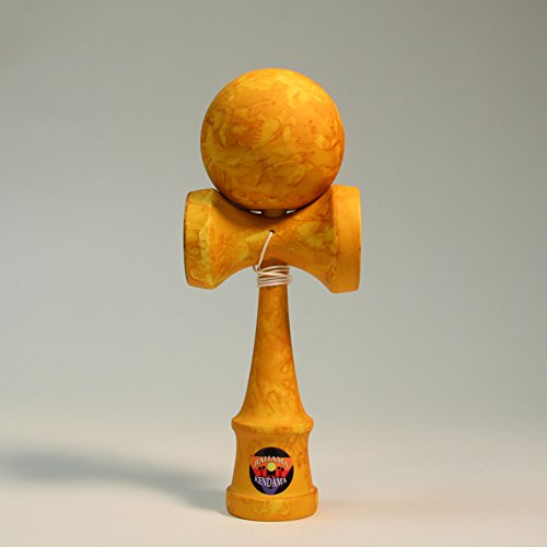 Bahama Kendama Tide kendama - Vibrant colored and Rubber paint - Yellow