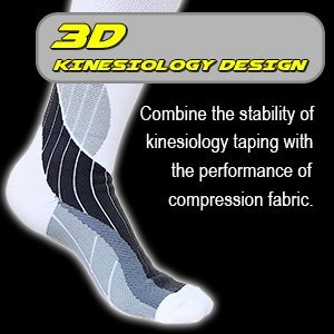 Compression Socks Stockings Increase Performance Quick Recovery, Improved Circulation for all sports, running, jogging, Air and Medical Purposes, Blood Circulation, Prevent Blood Clots, Speed Up Recovery(1 pairs)