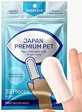Japan Premium Pet Cat & Dog Eye Wipes | Tear Stain Remover | Dog Eye Wipes for Gunky Eyes | Finger Pads | Alternative to Dog Eye Drops | 35 Count