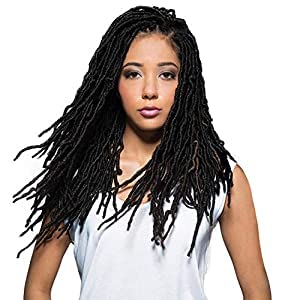 Bobbi Boss Crochet Braids Special Color BNULC-18 African Roots Braid Collection 2X Nu Locs 18" 5 Pack, 30