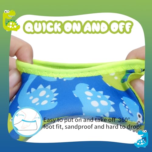 Image of Kids Water Shoes Girls Boys Outdoor Quick Dry Barefoot Aqua Socks for Toddler Sport Beach Swim Surf