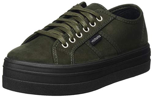 Victoria Blucher Antelina, Zapatillas para Mujer, Verde (Kaki 65), 37 EU