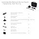 Tilta Hydra Alien Mini-Auto-Stoßdämpfender Arm mit elektronischem Saugnapf, kompatibel mit DJI Pocket 3, Action 3/4, Insta360 X4/X3 und iPhone mit Khronos Ecosystem HDA-T15-A-TG