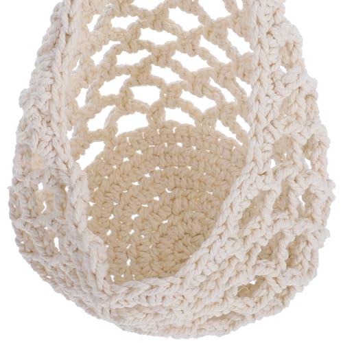 ERINGOGO 2個 ボヘミアンスル 花盆吊? ハンドメイドマクラメプランターハンガー 室内外用 自由奔放生きる植物ハンガー ガーリックや野菜の