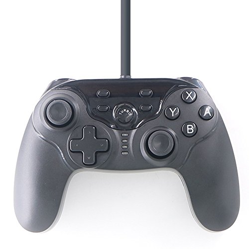Althemax® negro Pro Wired Controller para Nintendo Interruptor JYS