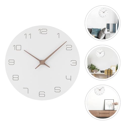 Reloj de pared de madera creativa OSOLADY silencioso miniatura 7