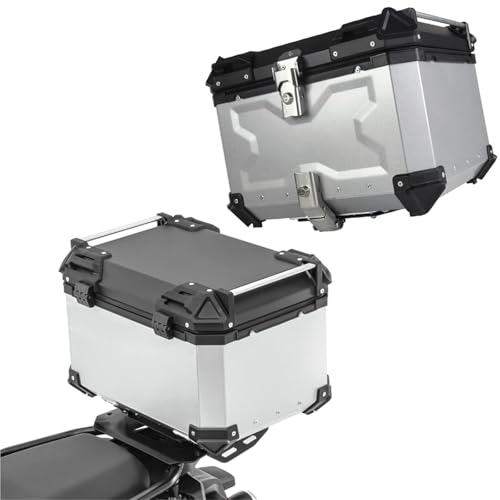Boîte À Outils Latérale en Aluminium Étanche avec Supports Top Case pour BMW F800GS