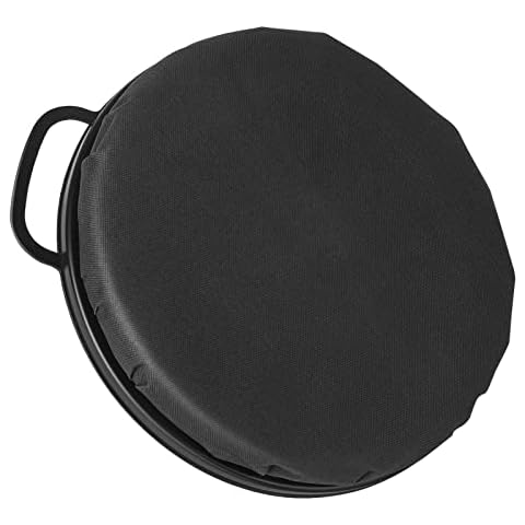 Foxtune Asiento de Cubo Giratorio de 360 Grados con Tapa Impermeable de 5 Galones Cover