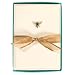 Graphique Bee La Petite Presse Boxed Notecards, 10 Embellished Gold Foil Blank Cards with Matching Envelopes and Storage Box, 3.25" x 4.75"