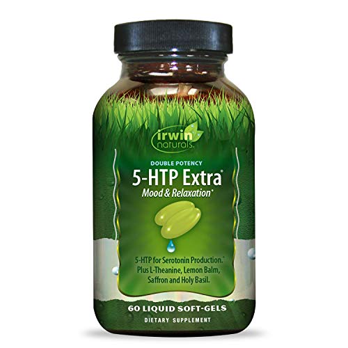 Irwin Naturals Double Potency 5-HTP Extra Mood & Relaxation for Seratonin Production
