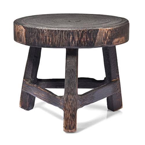 Joberio Soporte para plantas | Expositor redondo para plantas de interior, soporte para macetas, soporte para plantas en maceta, soporte para pantalla interior y exterior, decoración del hogar para