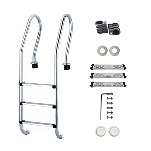 Escalera para piscina acero inoxidable 3 niveles miniatura 5