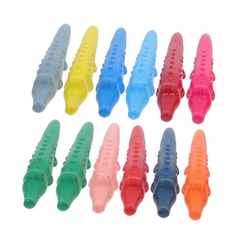 Beatifufu Bulk Boys and Girls Crayons 12 Washable and Dry-erase Wax Crayons for Classroom Mini Drawing
