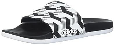 Adidas Men's Adilette Cf+ Link Gr Sport Sandal, Core Black, Grey, Size 16.0 : Amazon.in: Fashion