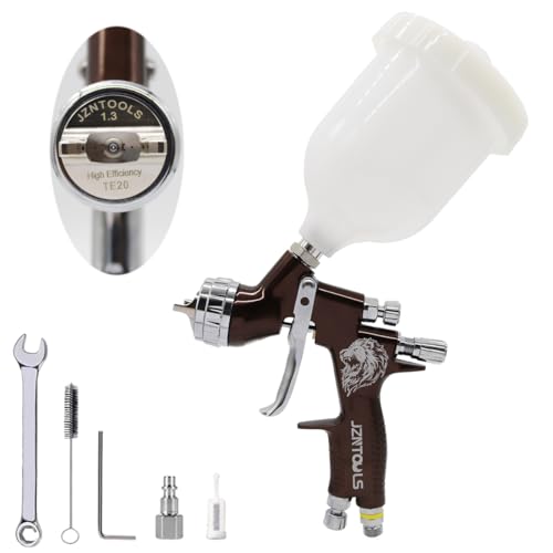 TE20 HVLP Air Spray Gun 1.3mm Nozzles, Car Paint Gun