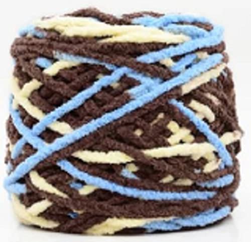 2 Piezas De Tres Hebras De Tira De Hielo De Lana Tejida A Mano Diy Crochet Zapatilla Hilo Sombrero Bufanda Sección De Hilo Teñido Hilo De Lana Gruesa,AG-24