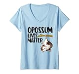 Photo Gallery donna opossum vite contano divertente carino piccolo possum amore maglietta con collo a v Photo Gallery donna opossum vite contano divertente carino piccolo possum amore maglietta con collo a v