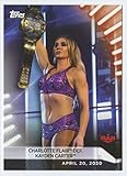 2021 Topps WWE Women's Division #7 Charlotte Flair Wrestling Trading Card