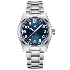 Pagani Design Watches for Men Japan NH35 Movement Automatic Mechanical Watch Stainless Steel Dive Waterproof Sapphire Glass 38MM Luminous Sport Men’s Wrist Watches