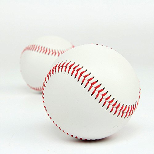 Cestval Pelota de béisbol reglamentaria, con costuras, uso recreativo y entrenamientos, para regalo y autógrafos Cover