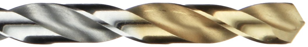 Dormer A012 – Broca de acero de alta velocidad brocas Jobber, sin recubrimiento (Bright) acabado con lata con revestimiento de punta, redondo filo, 118 Grado Punto de Split, 37/64", 1