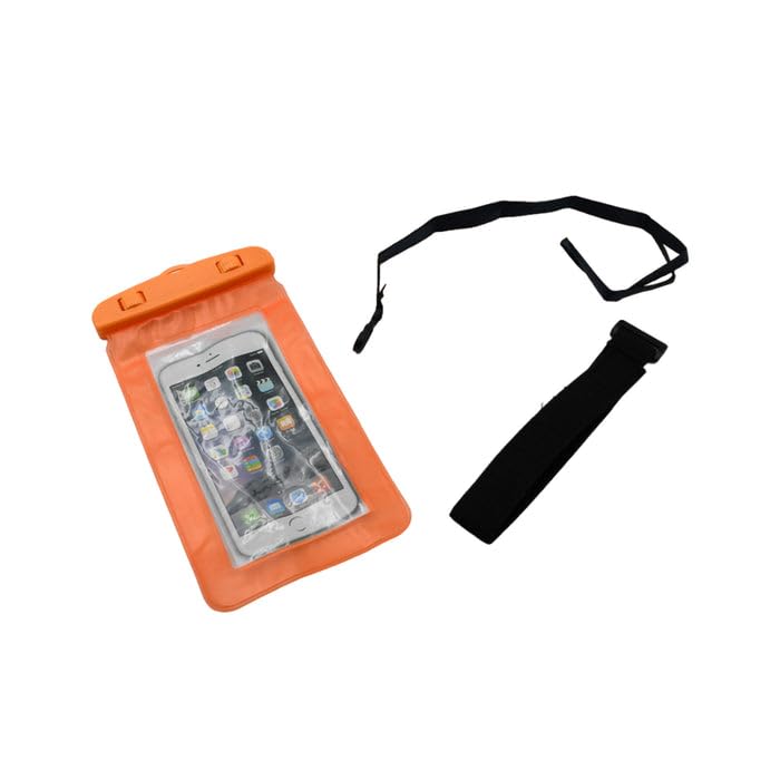 FLIXFLO Waterproof Phone Pouch Bag, Clear Underwater Cellphone Dry Bag Protection Cover Bag for Beach Swimming Pool & Camping for All Mobile-image-31