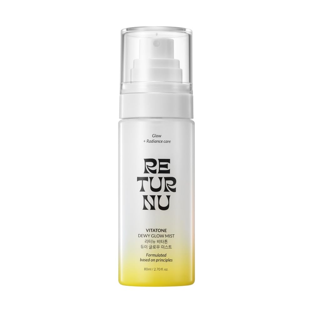 Vitatone Dewy Glow Facial Mist, Ultra-Fine Hydrating Milky Mist to Comfort Skin, Enhance Radiance & Help Support the Skin’s Moisture Barrier, Vegan Korean Skincare (2.70 fl. oz)