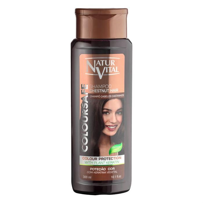 Natur Vital Chestnut Henna Shampoo, 300ml