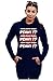 Produktbild Penny! Penny! Long Hoodie Sweatshirt mit Kapuze Damen Big Bang Theory Black Gr.XS