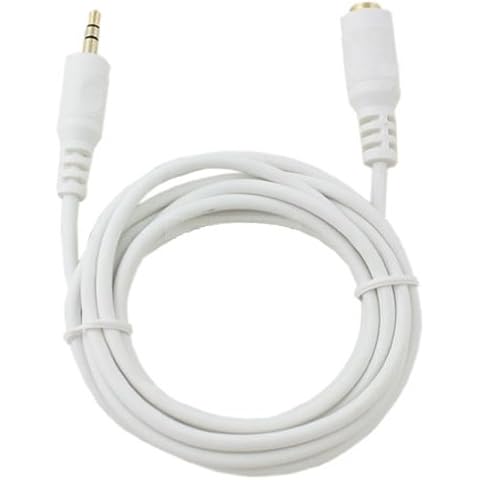 Wideskall® 20 Feet 3.5mm Gold Plated Male to Female Aux Stereo Audio Extension Cable Cover