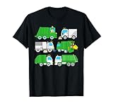 Tee Shirt Camion Poubelle Balayeuse Enfant T-Shirt...