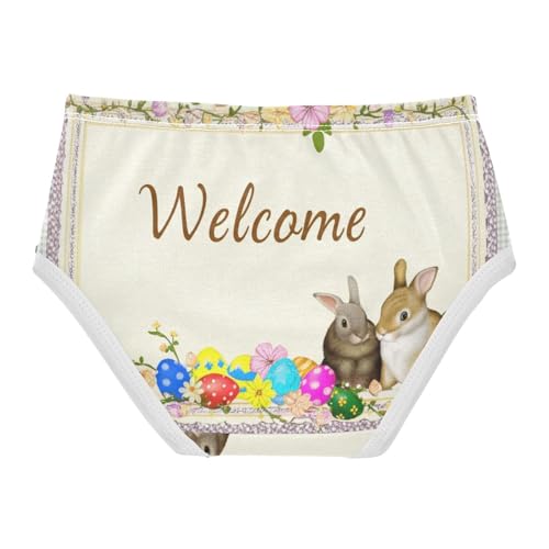 Cartoon Toddler Underwear Custom 2t Cotton Cute Panties Girl Cute Bunnies Welcome Kids Briefs Undies2