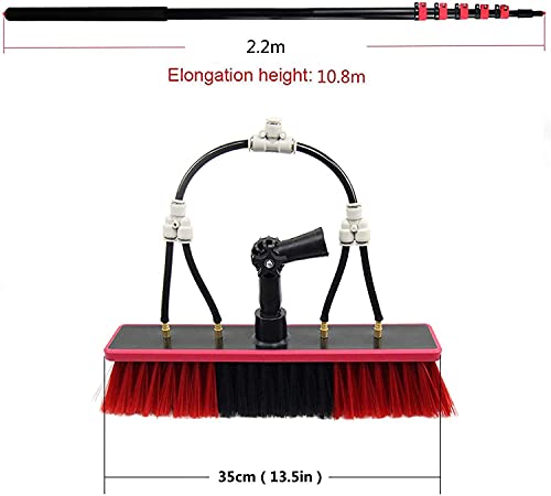 Équipement de nettoyage de vitres et kit de nettoyage de poteaux télescopiques